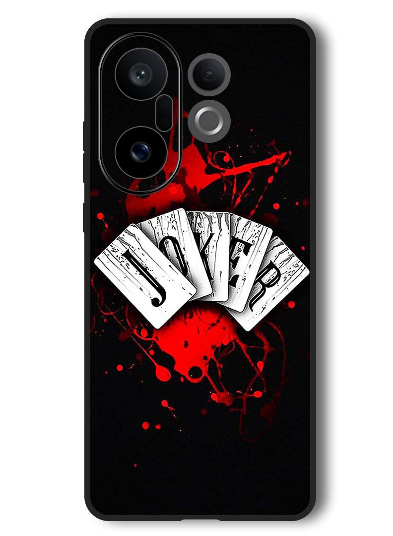 Theodor حافظة متوافقة مع Vivo X200 FE 6.31 بوصة حماية مضادة للصدمات غلاف واقي بطاقات جوكر - Image 1