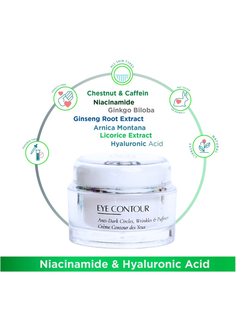 Solimar Paris Eye Contour Cream – Anti-Aging & Brightening Eye Treatment, 50ml - Image 3