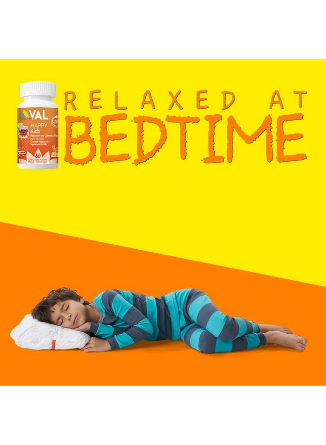 فال أقراص ماغنيسيوم قابلة للمضغ للأطفال، تركيبة تساعد على الاسترخاء والهدوء، جليسينات، سترات، توريت، فيتامين ب6، فيتامين د، فيتامين ج، نكهة فواكه طبيعية، خالية من السكر، خالية من الجلوتين، غير معدلة وراثيًا، 60 قرصًا قابلًا للمضغ - Image 2