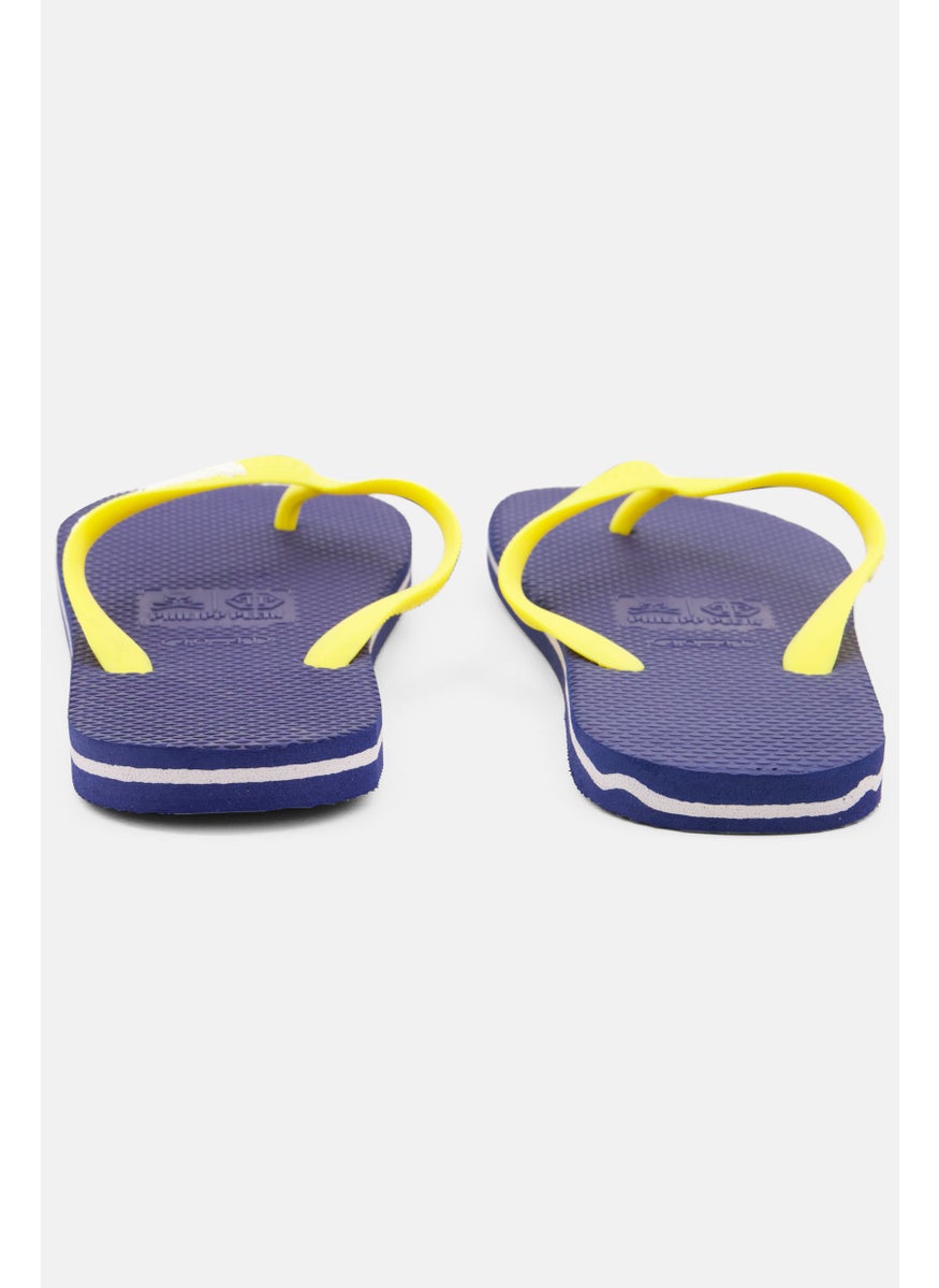 PHILIPP PLEIN Men Slip On Slippers, Navy  - Image 3