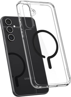 Spigen Ultra Hybrid OneTap Metal Ring MagFit for Galaxy S23 FE Case Cover with MagSafe - Black  - Image 2