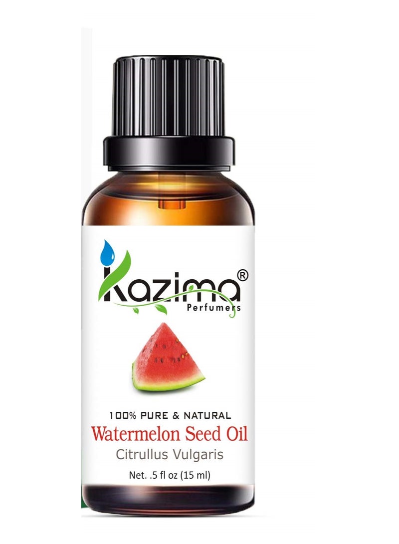 كازيما زيت بذور البطيخ العطري من "كازيما" (KAZIMA) - طبيعي وغير مخفف - للعناية بالبشرة والشعر (15 مل) - Image 2