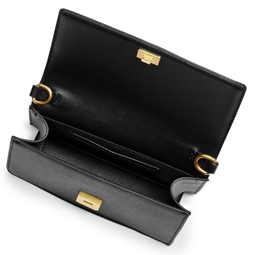 Miraggio Monique Crossbody Bag For Women With Adjustable And Detachable Sling Strap (Black) - Image 3