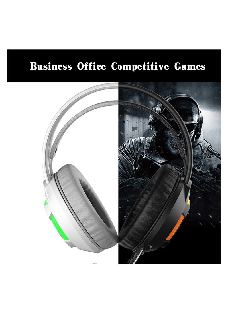 A-jazz - AX120 360-degree Surround Sound 3.5mm Audio USB Mobile Phone Tablet Gaming Headset - Image 1