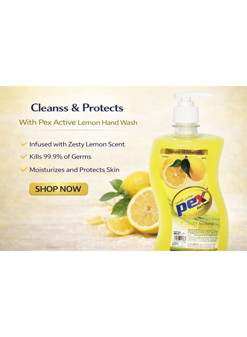 Pex Liquid Lemon Active Antibacterial Handwash - Image 5