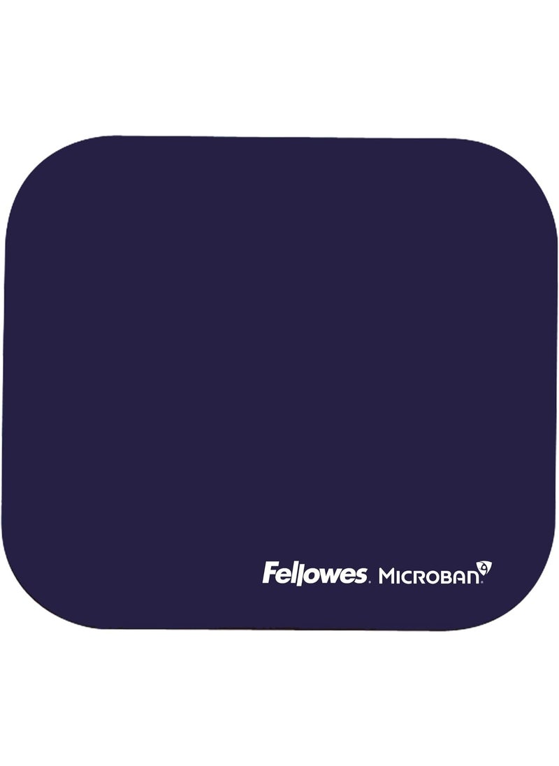 Fellowes Fellowes Mouse Pad with Microban, Blue (5933801)  - Image 1