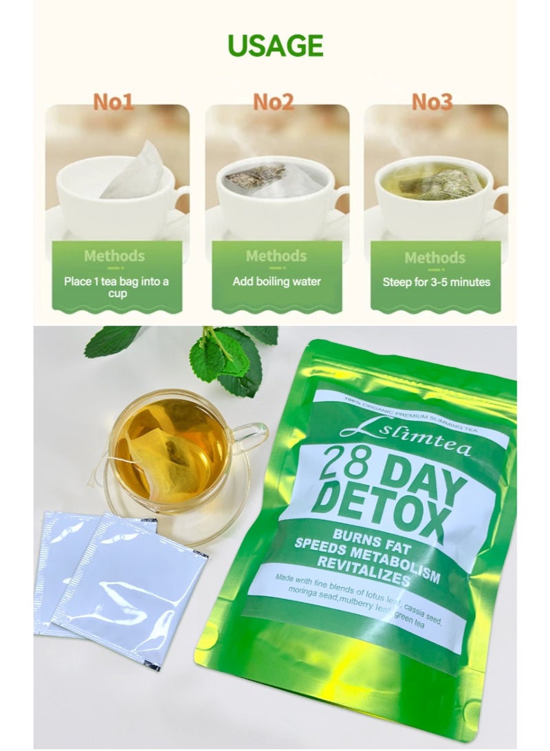 Wins Town Slim Tea 28 Day Detox for Women Weight Management - Image 5