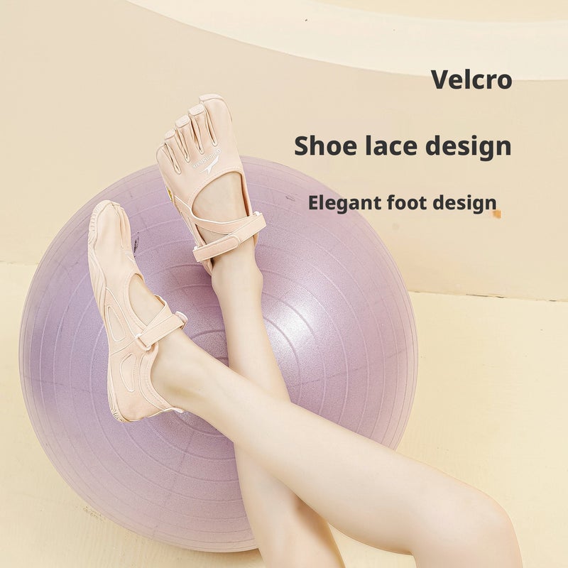 Gelensha Strappy Five-Toe Shoes for Women, Non-Slip Breathable Soft Sole Yoga Shoes for Men, Jump Rope, Lightweight Cross Training Shoes, Dance Shoes - Image 1