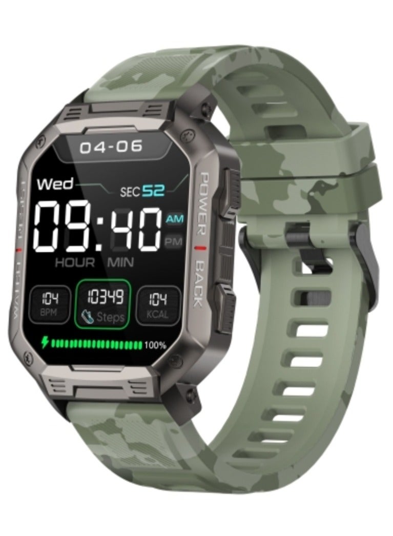 AROAQ NX3 1.83 inch Color Screen Smart Watch,Support Heart Rate Monitoring/Blood Pressure Monitoring(Green) - Image 1