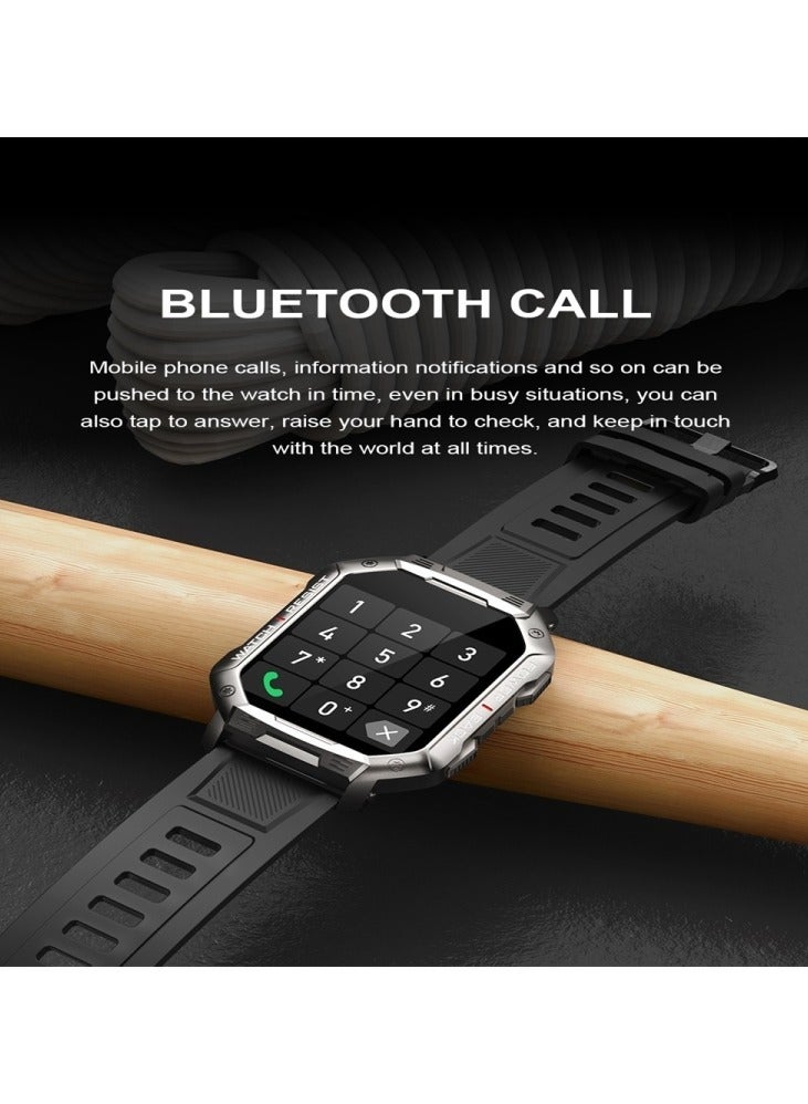 AROAQ NX3 1.83 inch Color Screen Smart Watch,Support Heart Rate Monitoring/Blood Pressure Monitoring(Green) - Image 3