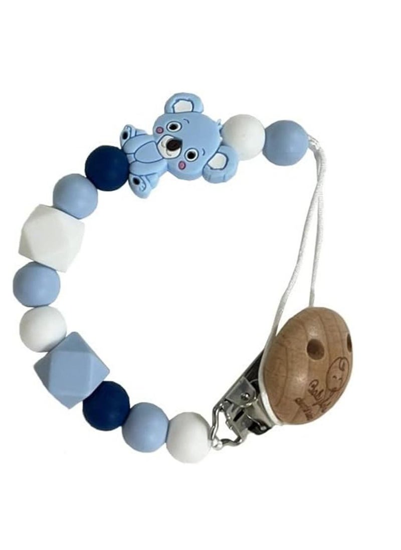 Pacifier Clip, Pacifier Clip for Toddlers Baby One Piece Pacifier Clip Holder Baby Pacifier Clips for Boys Girls Pacifier Clip Holder