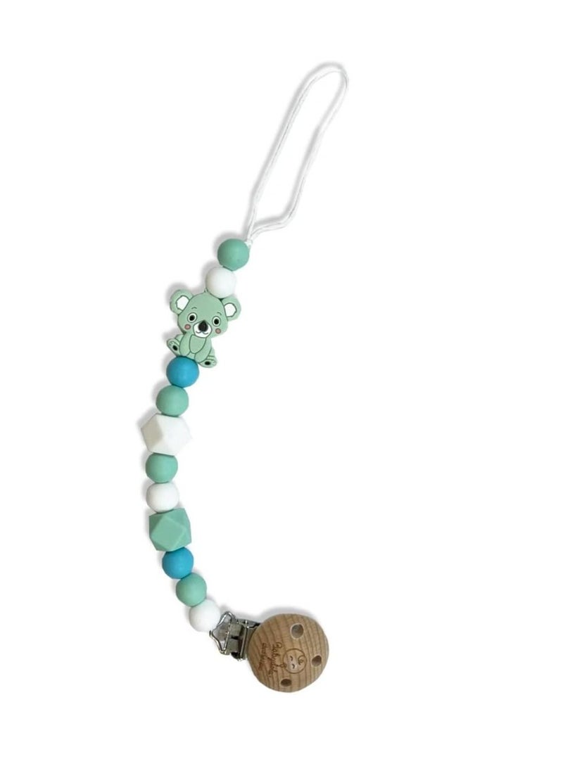 Pacifier Clip, Pacifier Clip for Toddlers Baby One Piece Pacifier Clip Holder Baby Pacifier Clips for Boys Girls Pacifier Clip Holder