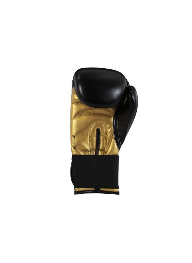 Adidas Boxing Gloves Hybrid-50  Color: Black/Gold  Size: 8 Oz  - Image 3