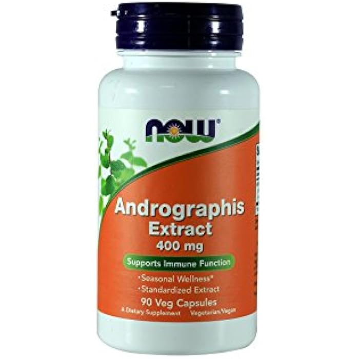 now Andrographis Extract 400 mg 90 VegiCaps (Pack of 2) - Image 1