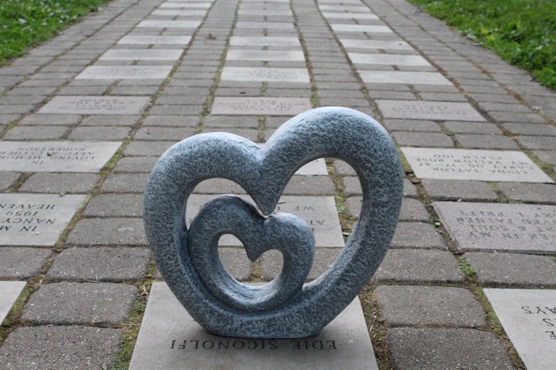 The Lakeside Collection Heart Garden Sculpture - Image 1