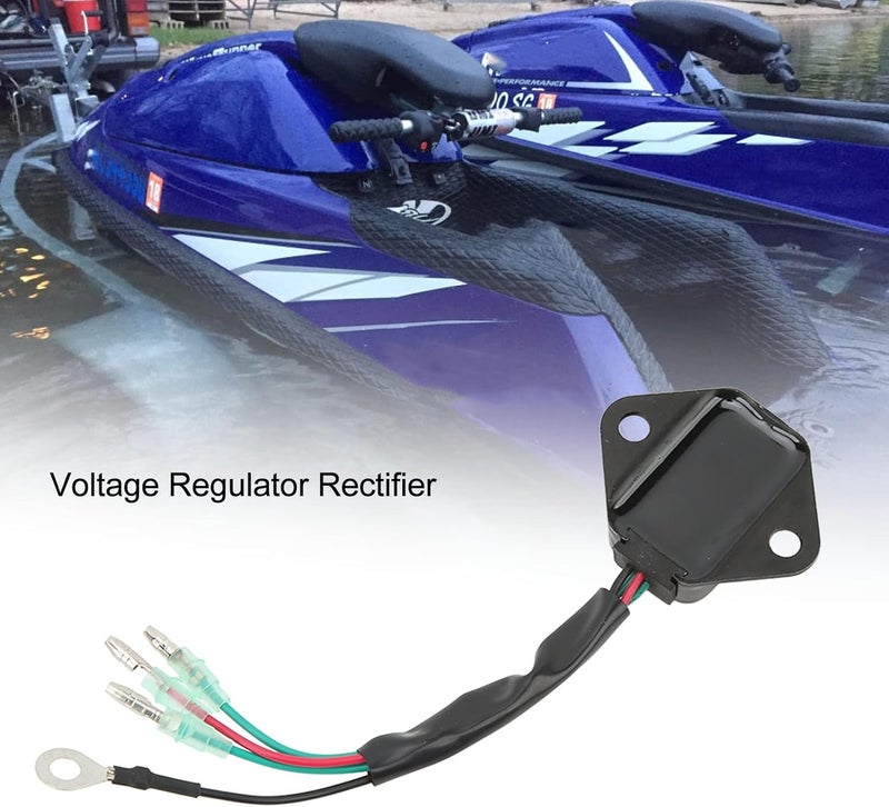 Voltage Regulator Rectifier Replacement for WaveRunner XL700 XL760, Durable Heat Sink Design - Stable Voltage Output, Protects Engine, Easy Installation - Image 4