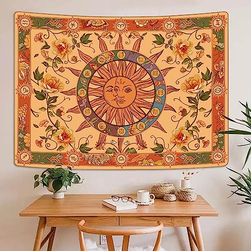 Kanuyee Blacklight Skull Tapestry Wall Hanging Tapestry Neon Tapestries For Bedroom Skeleton Horror tapestry UV Room Decor Skull2 44×60 Inches - Image 3