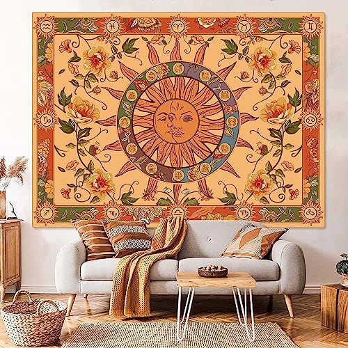 Kanuyee Blacklight Skull Tapestry Wall Hanging Tapestry Neon Tapestries For Bedroom Skeleton Horror tapestry UV Room Decor Skull2 44×60 Inches - Image 2