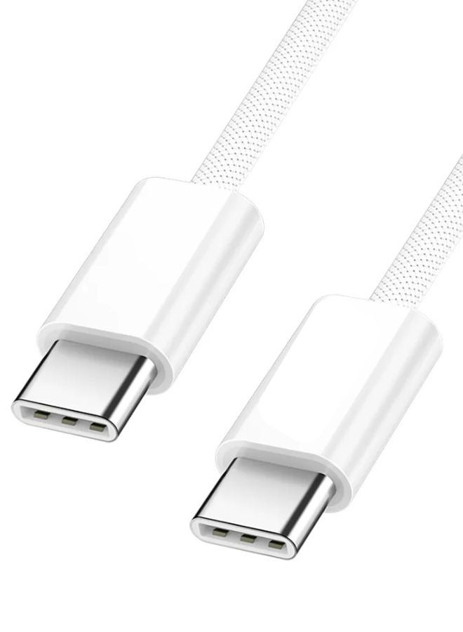 كابل PD من النوع C إلى النوع C بقوة 65 واط JRCB700 - كابل شحن سريع USB-C - 1 متر - Image 1