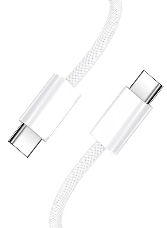 كابل PD من النوع C إلى النوع C بقوة 65 واط JRCB700 - كابل شحن سريع USB-C - 1 متر - Image 2