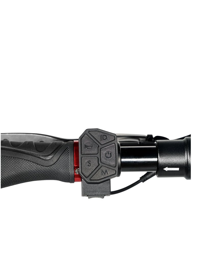 Crony - V10 Big LCD Display Electric Scooter - Black with Smart Lock & App /upto 65 Km/H Maximum Speed, 35km Travel Distance, 10 Inch Tires. - Image 1
