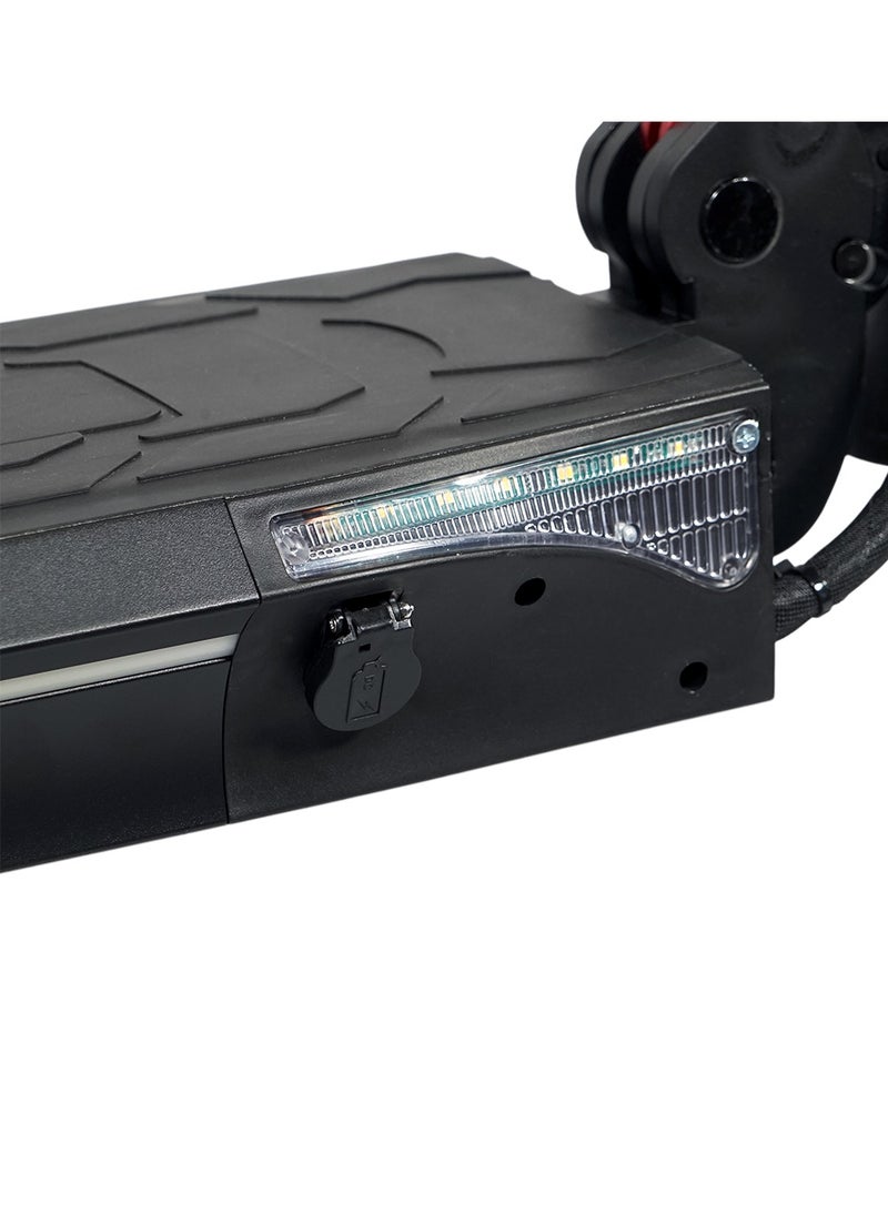 Crony - V10 Big LCD Display Electric Scooter - Black with Smart Lock & App /upto 65 Km/H Maximum Speed, 35km Travel Distance, 10 Inch Tires. - Image 1