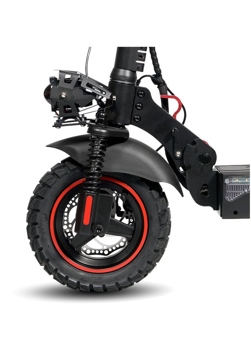 Crony - V10 Big LCD Display Electric Scooter - Black with Smart Lock & App /upto 65 Km/H Maximum Speed, 35km Travel Distance, 10 Inch Tires. - Image 1