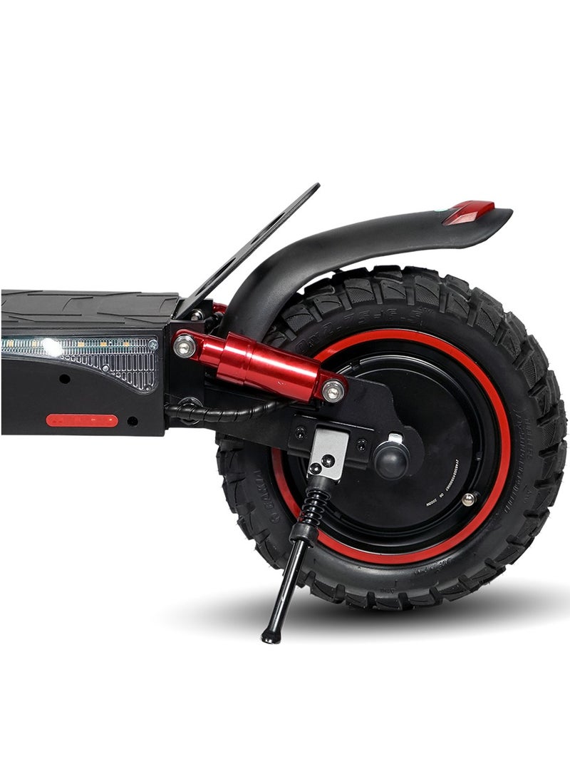 Crony - V10 Big LCD Display Electric Scooter - Black with Smart Lock & App /upto 65 Km/H Maximum Speed, 35km Travel Distance, 10 Inch Tires. - Image 1