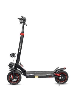 Crony V10 Big LCD Display Electric Scooter - Black with Smart Lock & App /upto 65 Km/H Maximum Speed, 35km Travel Distance, 10 Inch Tires.  - Image 2