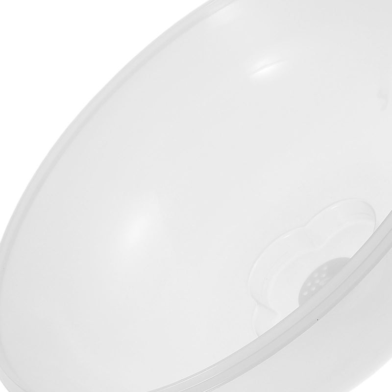 Microwave Splatter Cover for Food High-Temperature Resistant Transparent Lid Reusable Food Preservation Cover for Microwave Heating - Image 2