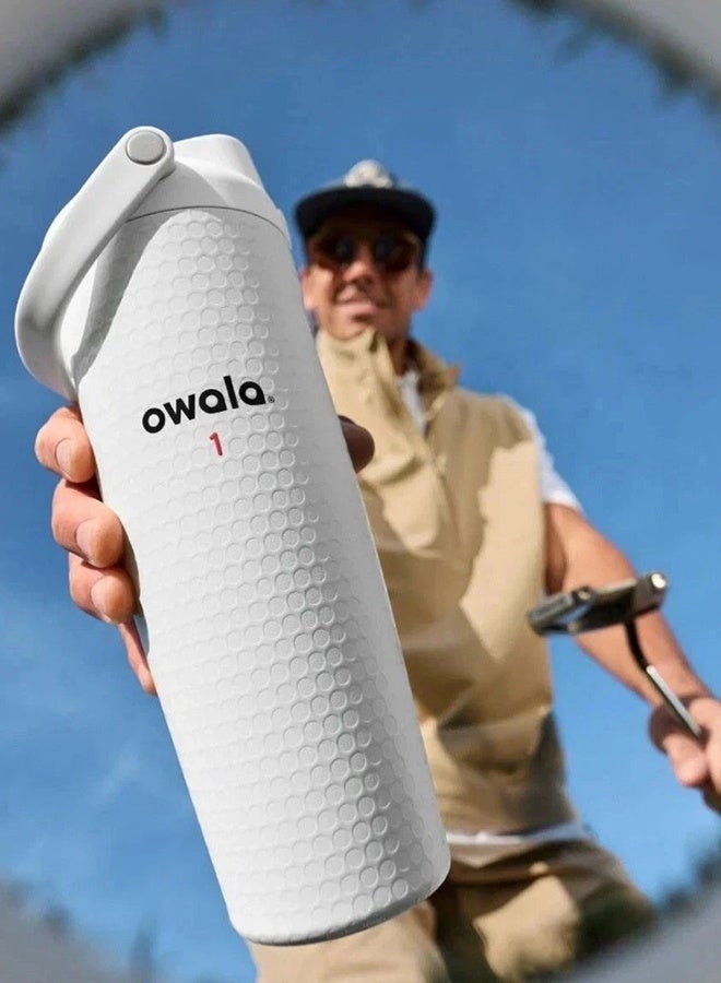 Owala 30oz FreeSip Sway Fairways For Days Golf Water Bottle RARE - Image 3