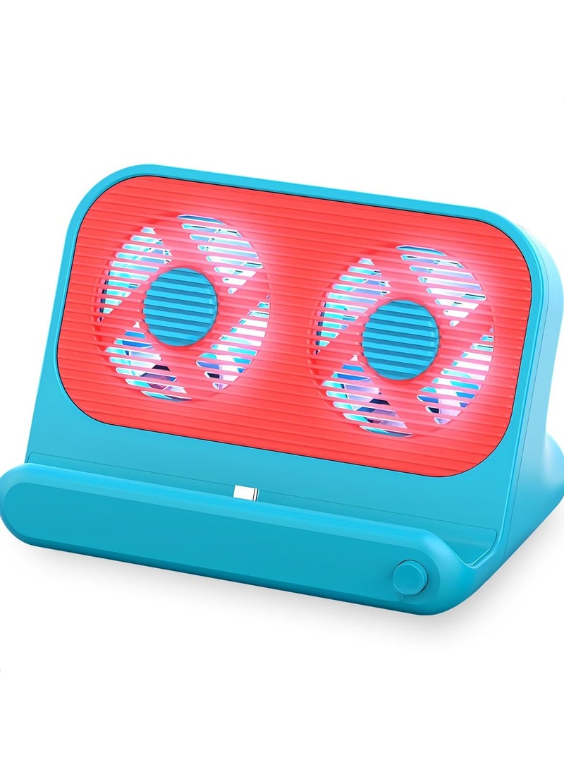 SYOSI TV Dock Station 6 in 1 Air-Cooled for Nintendo Switch/Switch OLED, Portable Charger Dock, Switch Dock with USB-C and HDMI Cable, 4K UHD Adapter, Compatible with iOS and Android - Image 1