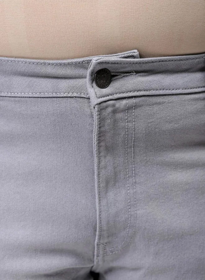 هاردسودا Men Plus Size Bootcut Solid Mid-Rise Stretchable Jeans