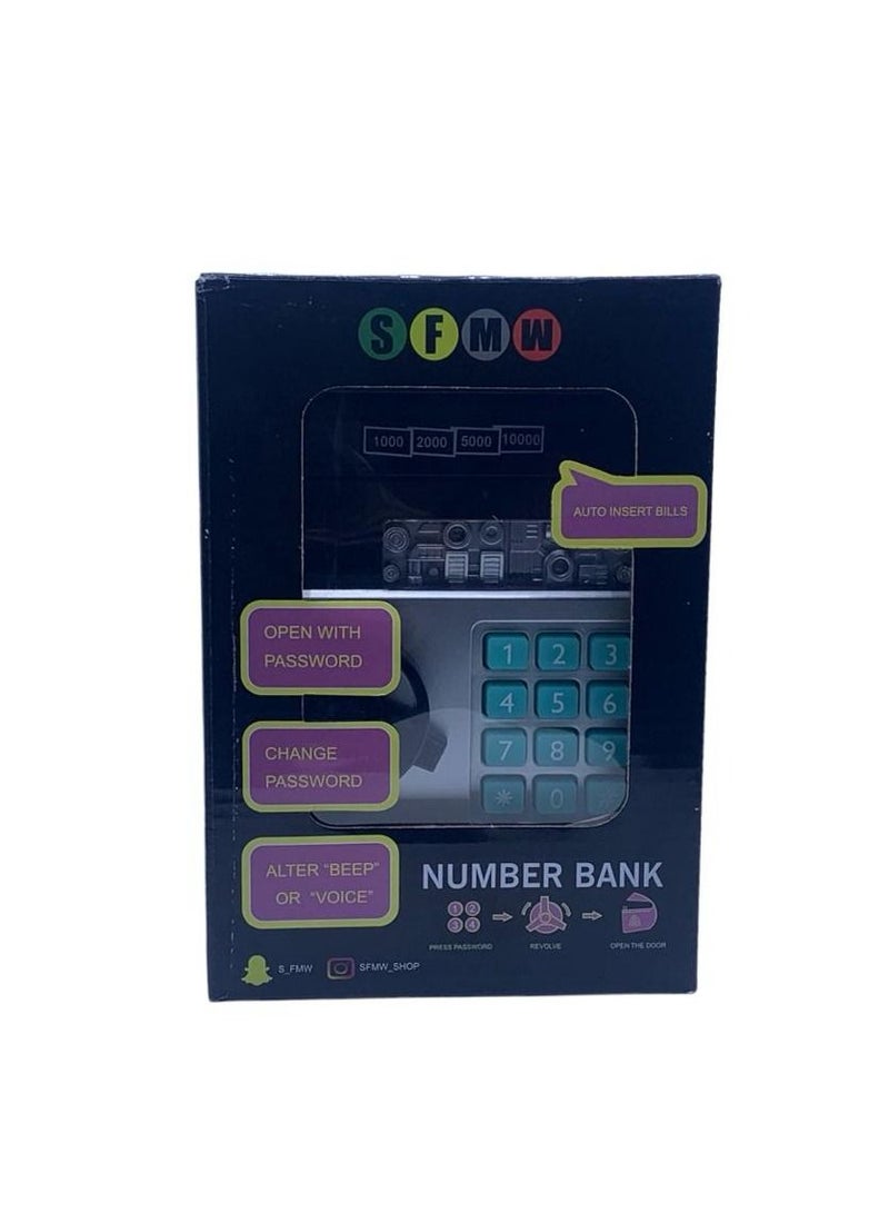 إس أف إم دبليو حصالة إلكترونية من إس أف إم دبليو لحفظ النقود المعدنية مصنوعة بجودة ممتازة - Image 2