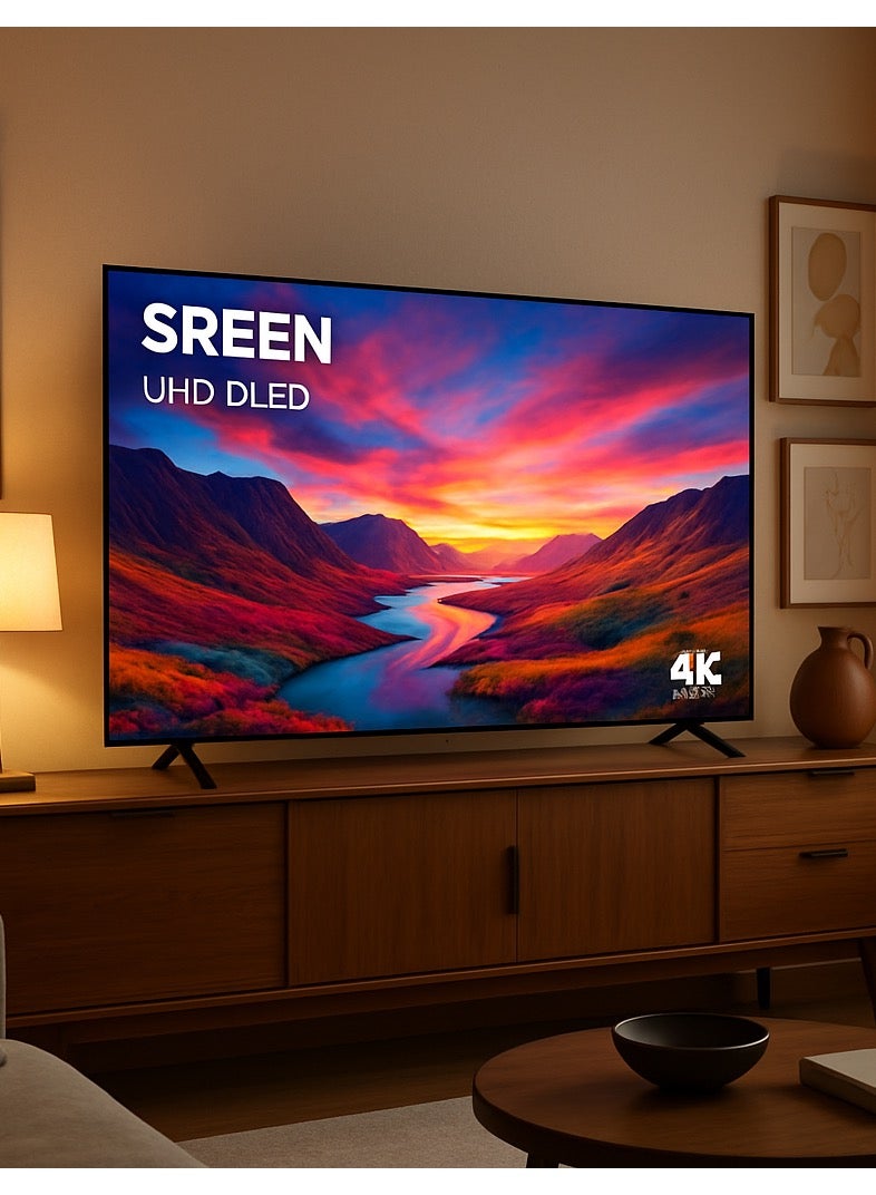 سرين شاشة سيرين LED سمارت 65 بوصة، بدقة 4K UHD، بدون إطار، بنظام WebOS،  - SRET-65S4KW1 - Image 4