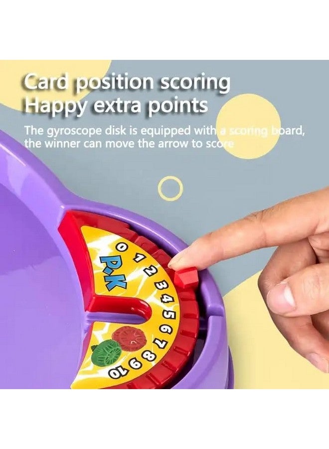 Goyal's Cool Top Spinning Beyblades Game Gyro Battle Toy On Classic Super Arena Disk For Kids, 2-4 Players With 4 Beyblades Spinners & Launchers (Black) - Image 5