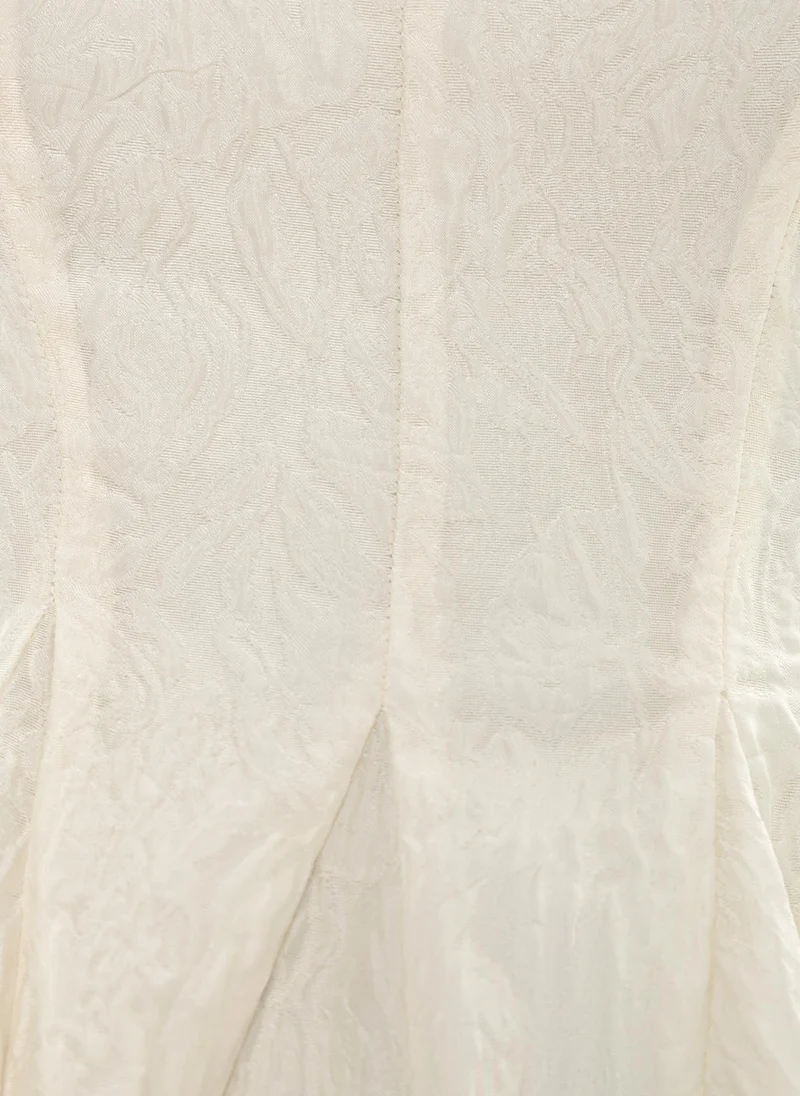 Lichi  Midi dress with straps in crinkled fabric for Women | Best Price UAE