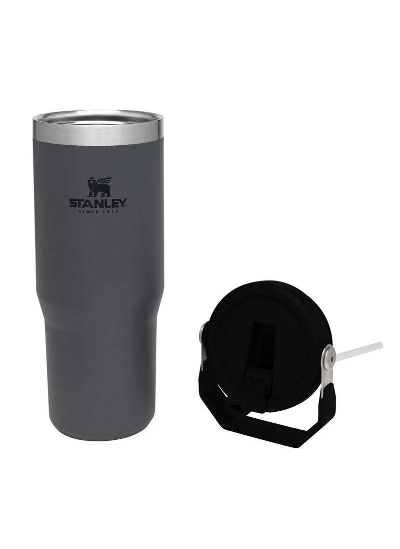 Stanley - IceFlow 0.88L Straw Water Bottle – Keeps Drinks Cold for 12+ Hours – Leakproof Stainless Steel – BPA-Free Travel Mug – Durable, Easy-Carry Design for Active Lifestyles – Perfect for Gym, Office, and Outdoor Adventures - Image 1