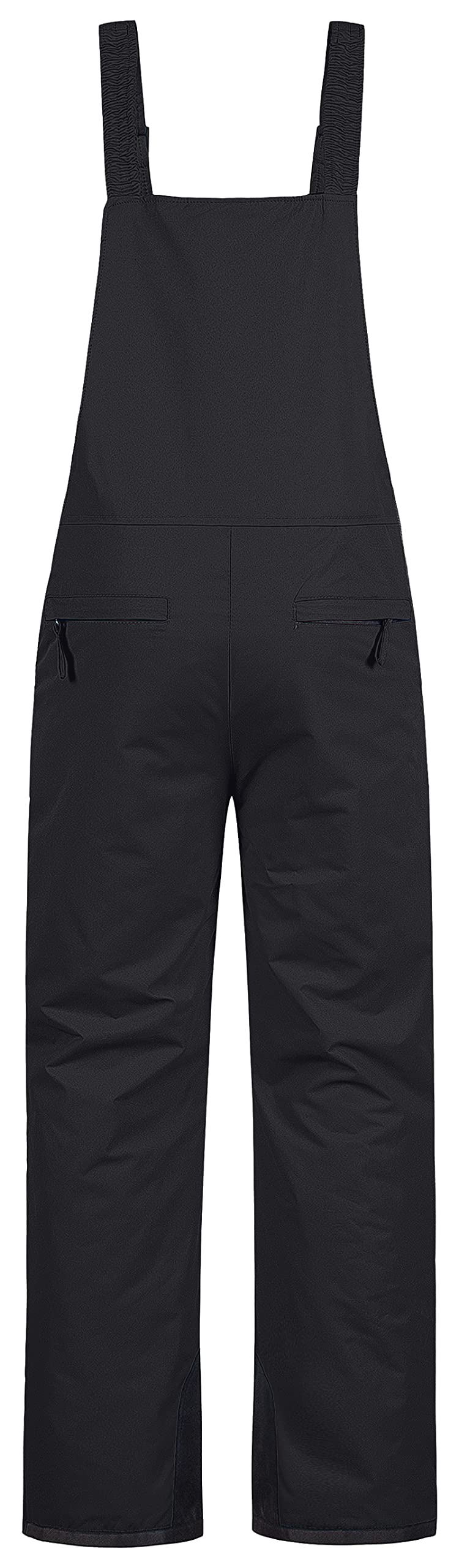 Pursky Boy's Waterproof Ski Bibs Warm Snow Pants Snowboarding Overall Insulated Outdoor Jumpsuit Kids Snow Bibs Girls Snowpants Youth Husky Ski Pants Snowbibs Black 8 - Image 2