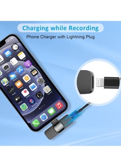 Generic Wireless Lavalier Microphone for Type-C Phone， iPhone, iPad – Plug & Play Mini Clip-on Mic with Noise Reduction -2.4 GHZ Real-time Monitoring, and Charging Support for Video Recording, Vlogging, Interviews{3-piece set}  - Image 5