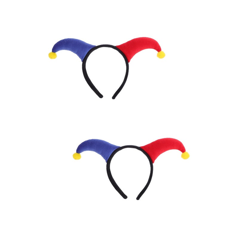 2pcs Clown Cosplay Hairband Halloween Funny Clown Headdress Festival Dress up Prop - Image 1