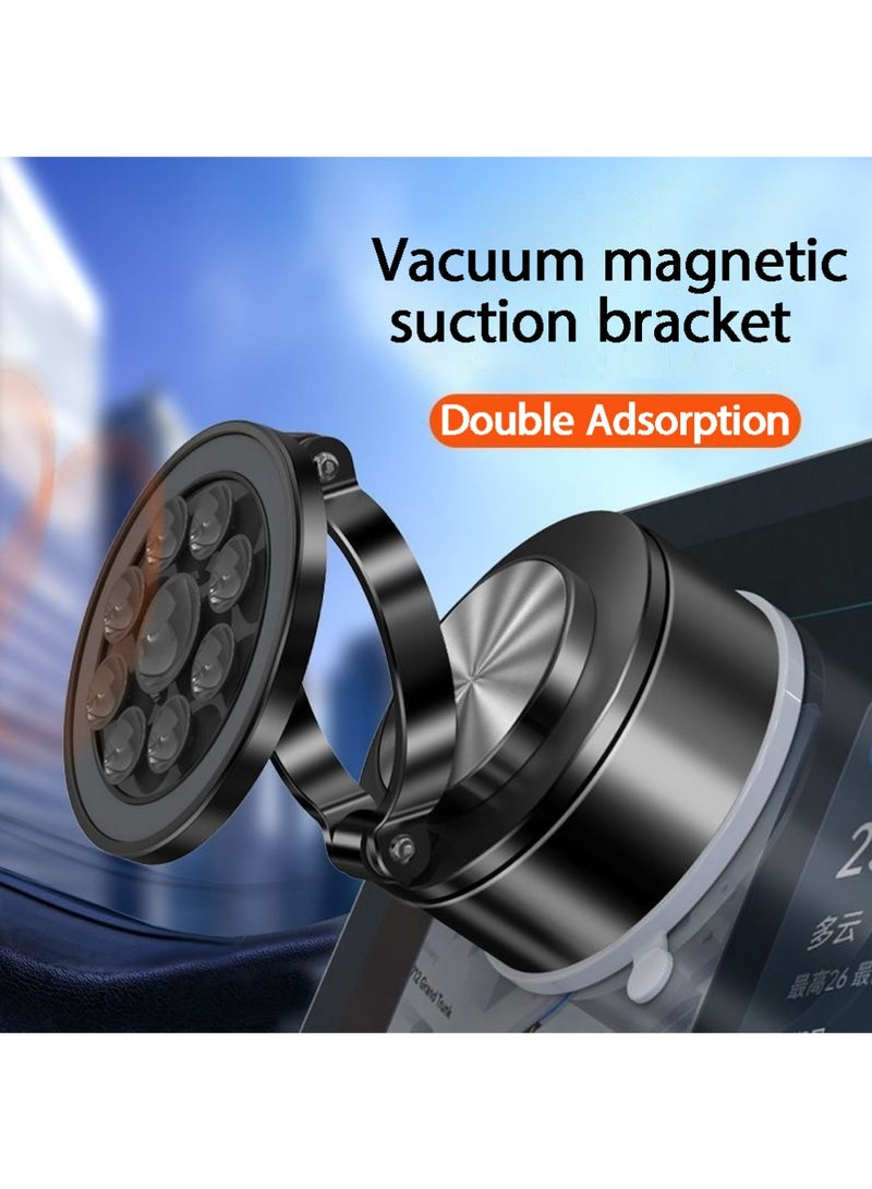 إكس ليفيل حامل الهاتف المصص المغناطيسي ، حامل الهاتف المغناطيسي الفراغ المتطور 360 درجة للسيارة ، قابل للطي والقابل للانسحاب كأس مصص اليدين الحرة سيارة التثبيت للسيارة / صالة الرياضة / مرآة التثبيت لـ iPhone و Android - Image 1