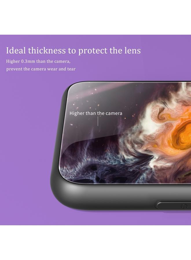 اس-توب جراب لهاتف Samsung Galaxy A14 5G جراب هاتف زجاجي بنمط رخامي - Image 5