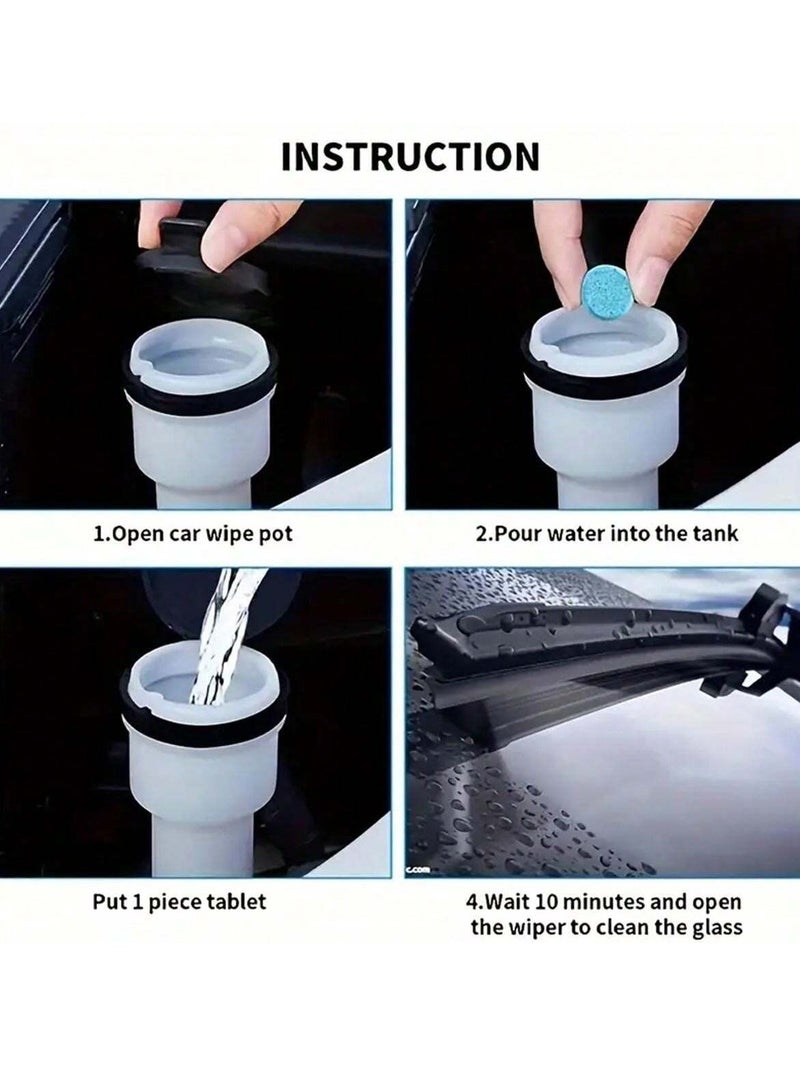 Generic 10 glass cleaning capsules, used in wiper blades and water sprayers. Each capsule is enough for four liters of water.  - Image 4