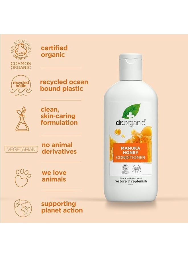 dr.organic Dr. Organic Manuka Honey Conditioner, Restore & Replenish - Image 4