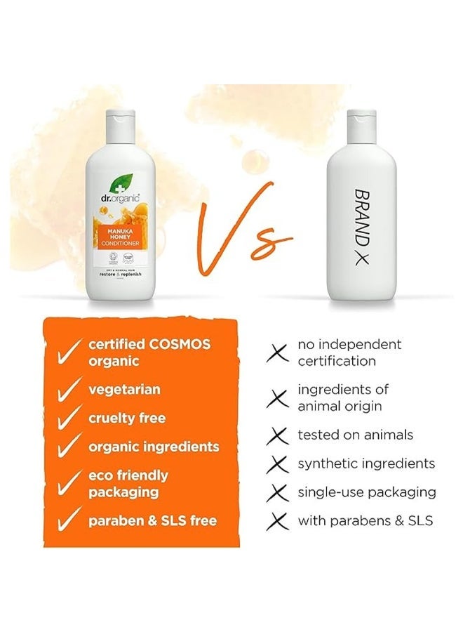 dr.organic Dr. Organic Manuka Honey Conditioner, Restore & Replenish - Image 5