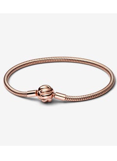 Pandora Violet Pandora Moments Love Knot Snake Chain Bracelet  - Image 1