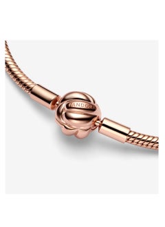 Pandora Violet Pandora Moments Love Knot Snake Chain Bracelet  - Image 4