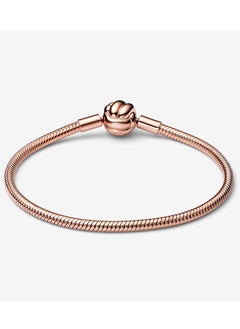 Pandora Violet Pandora Moments Love Knot Snake Chain Bracelet  - Image 5