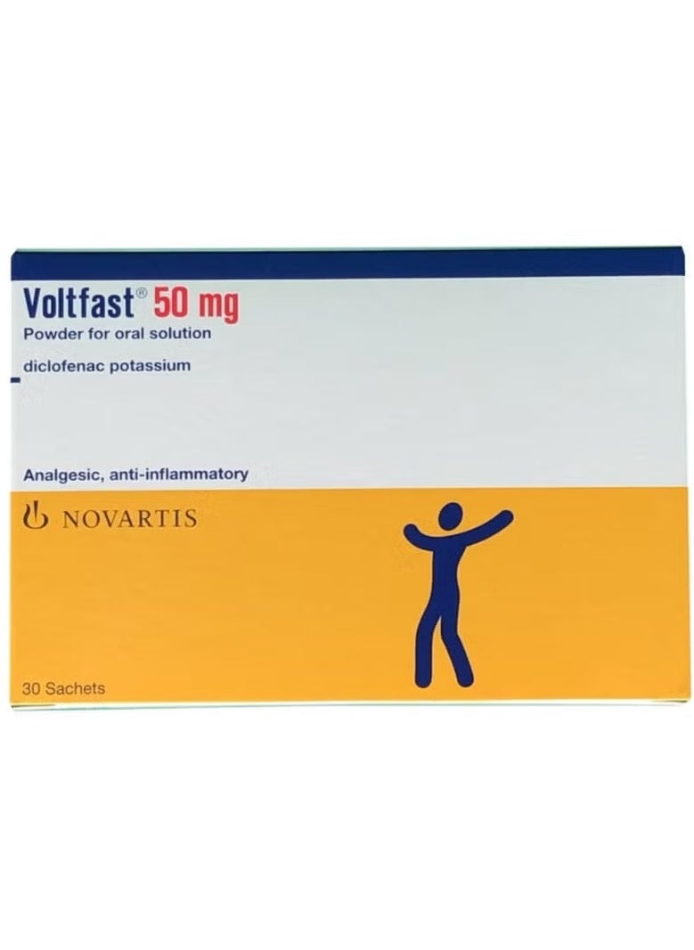 NOVARTIS Voltfast Sachet 30S For Pain  - Image 1